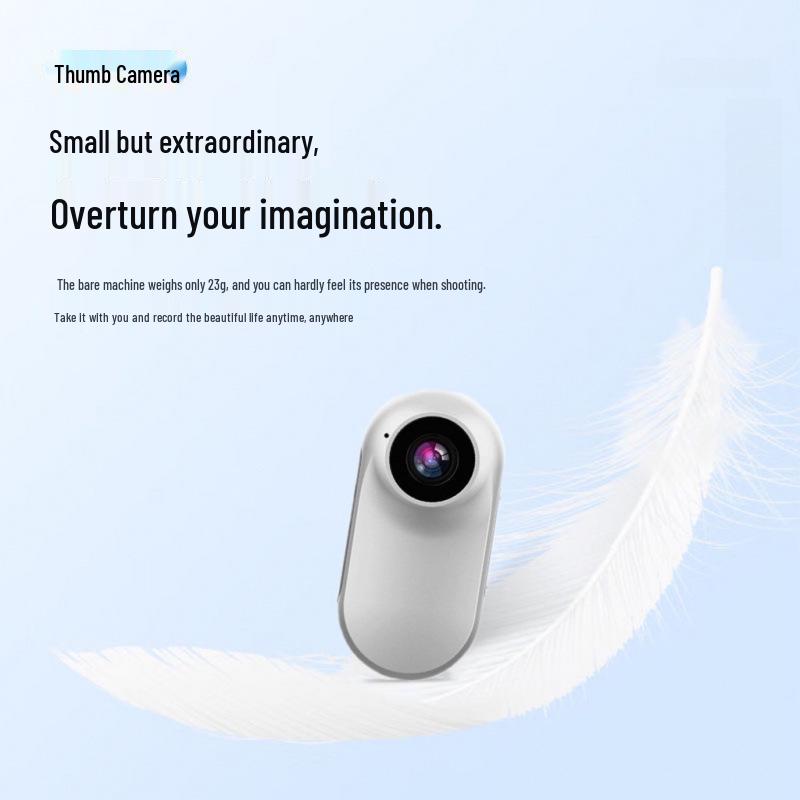 Magnetic Clip HD Wearable Action Camera for Pet and Cycling