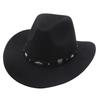 Cowboy Hat With Wide Brim And Adjustable Size For Western Dance Performances