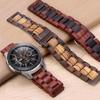 20mm 22mm Band for Samsung galaxy watch 7 6 5 4 40mm 44mm S2 for Huawei Watch GT5 Pro GT4 46mm amazfit BIP Wooden Watch Bracelet