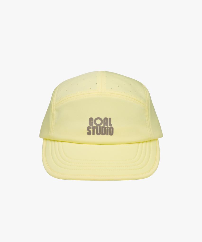 GOALSTUDIO Active Logo Cap-Light Yellow