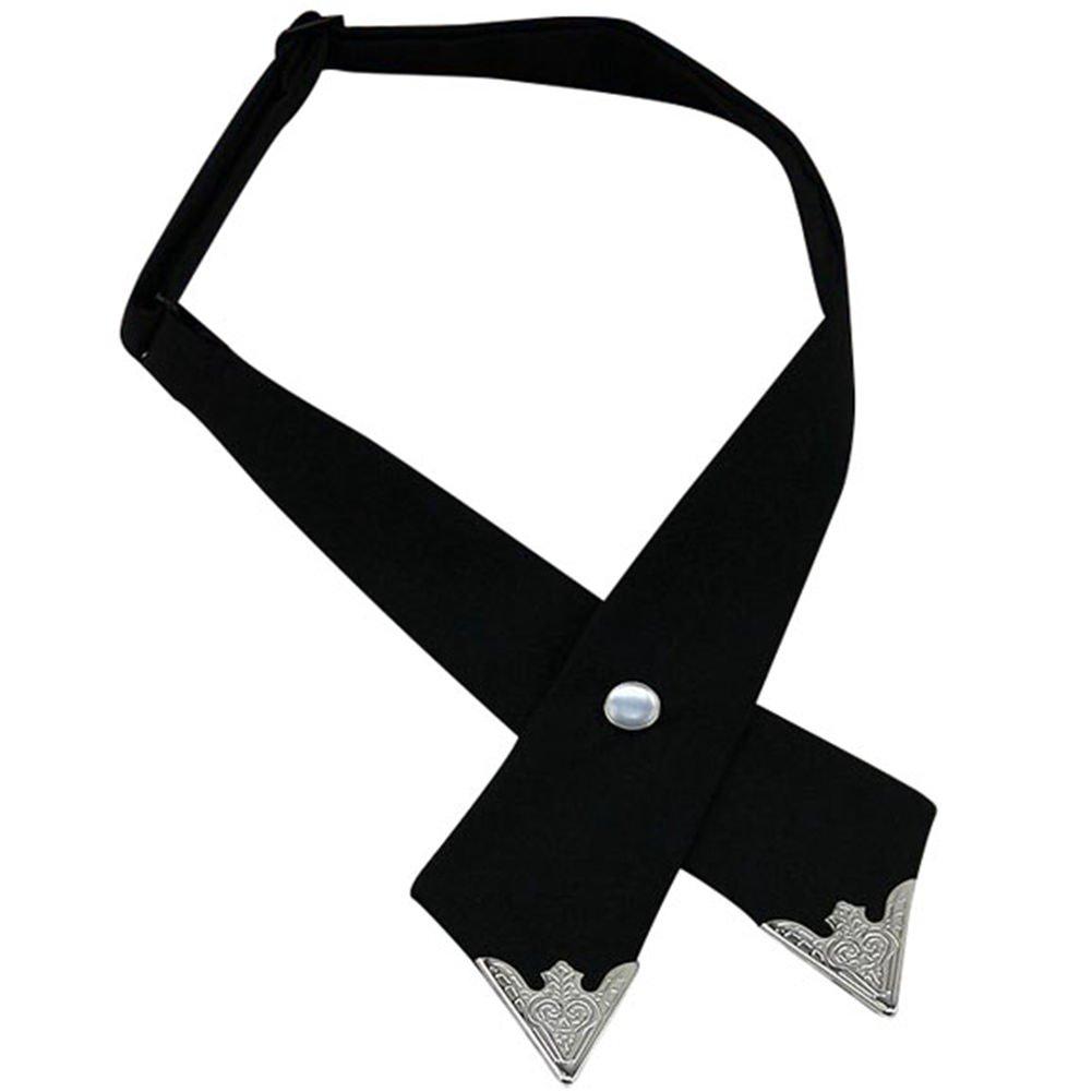 

DRASAWEE (JP) Simple Plain Cross Tie Ribbon Tie Formal WeddingReceptionPartyDance #1