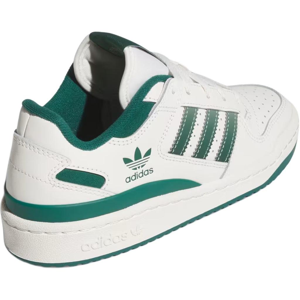 adidas Zapatillas para Niños Forum Low CL J Blanco Verde Colegiado Blanco Nube Plateado-Verde JI0404