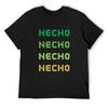 Necho Pixel Design T-Shirt Anime Animal Prinfor Boys Rapper Graphic Tees Plus Sizes T Shirt for Men