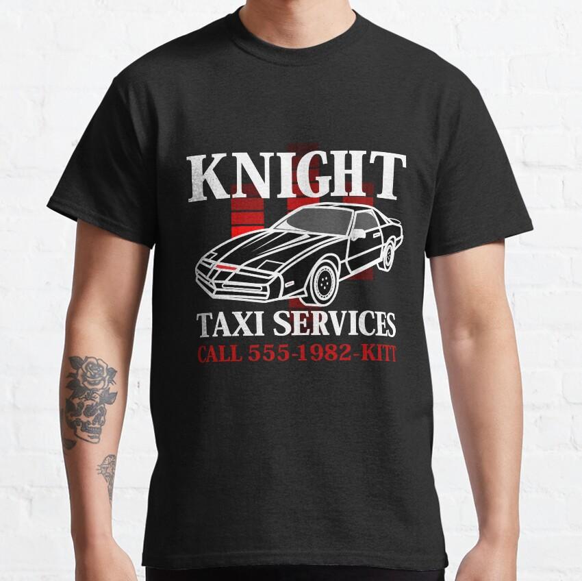 Knight Rider Kitt Ghostbustears Men T Shirts The Car's The Star Casual Tees Short Sleeve david hasselhoff Cotton 6XL Tops