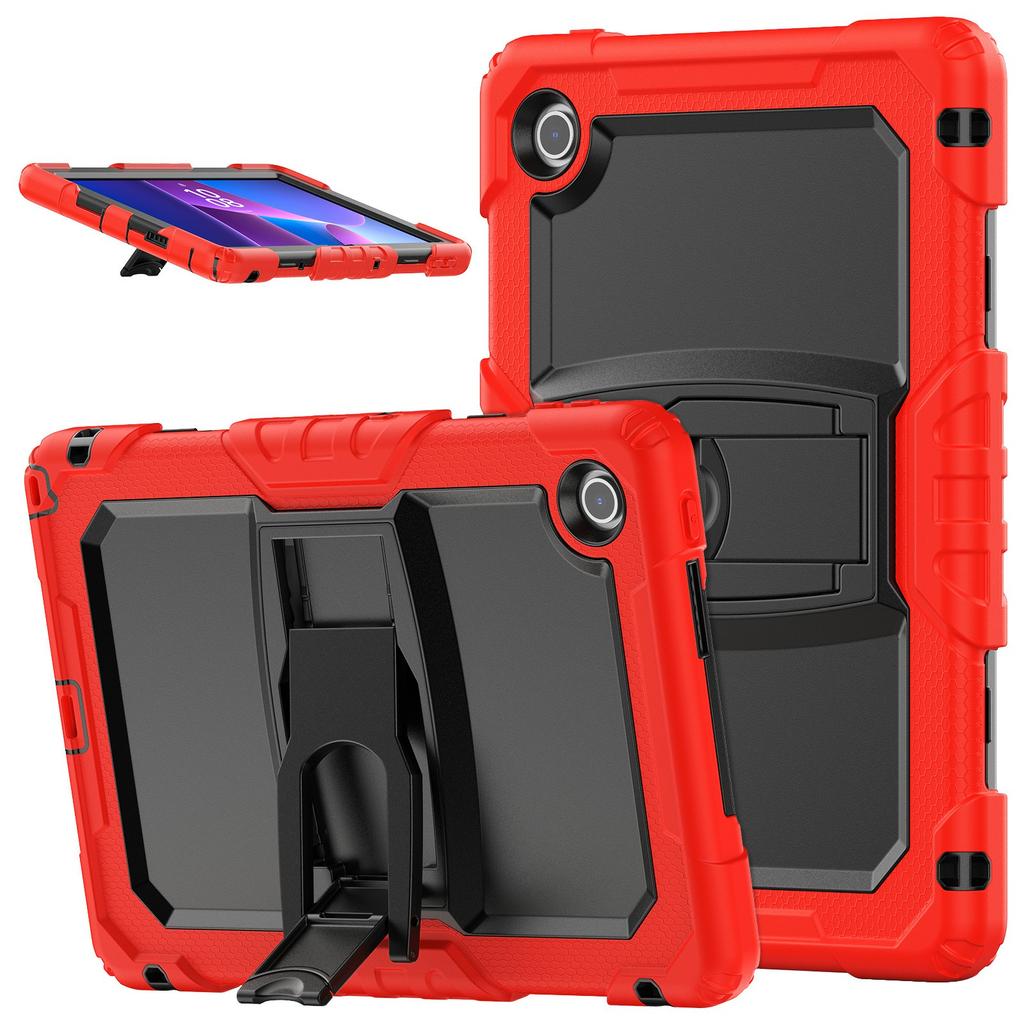 For Lenovo Tab 10.1 (2025) TB-311XU/Tab TB311FU Case Kickstand PC+Silicone Shockproof Tablet Cover