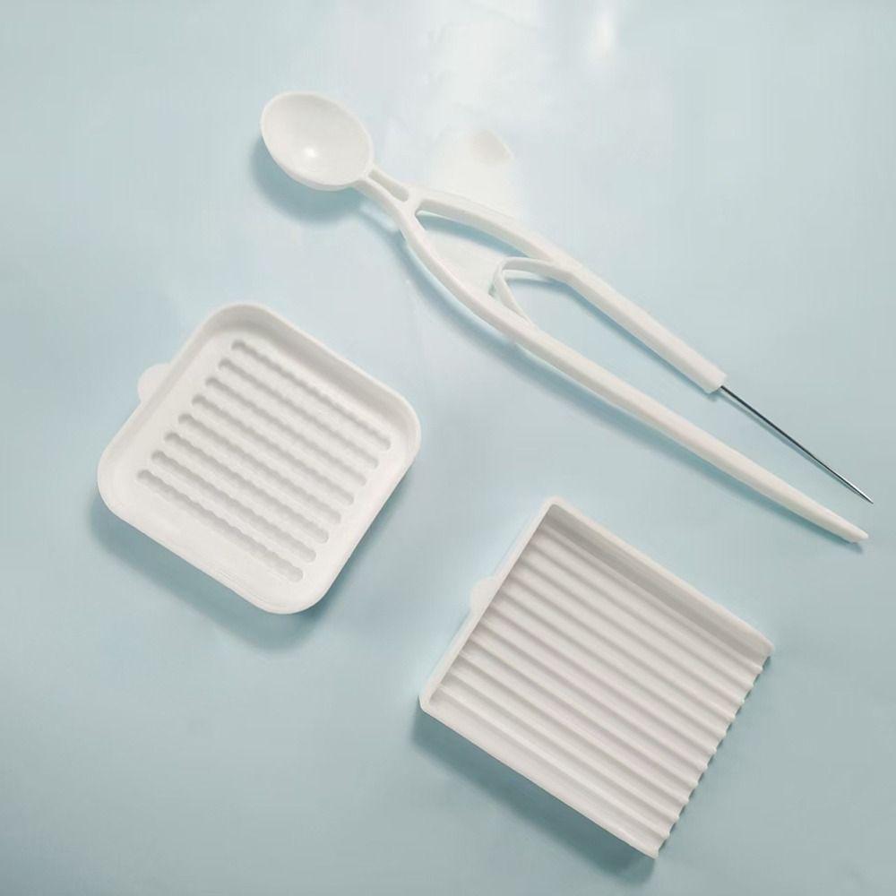 Stainless Steel Fuse Beads Picking Tray Kit 2.6mm Fuse Beads Plastic Beads Fuse Bead Single Needle Tweezer Single-Needle