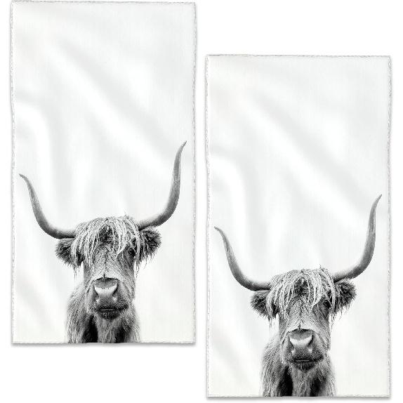 Red Black Glitter Hand Towels Set of 2,28 x 14 Inch Bathroom Towel Soft Absorbent Kitchen Hotel Spa Laundry Room Gym Face Towel Decor