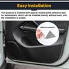 For Leapmotor T03     2024 2025 Door Anti-kick Pad Car Leather Carbon Mat Trim Accessories LHD RHD