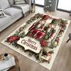 1PC Nutcracker Merry Christmas Extra Large Non Slip Floor Carpet, Office, Family, Bedroom, Large Area Rug Indoor Rugs, Vibrant Colors