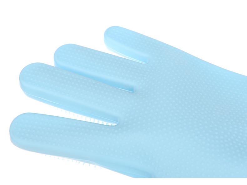 Puppy & Cat Silicone Bath Brush: Gentle Pet Washing Gloves for Golden Retrievers
