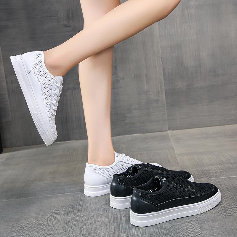 Sneakers for Women Autumn Female White Platform Sports Running Shoes Woman Casual Breathable Flat Vulcanized Shoes Zapatos Mujer
