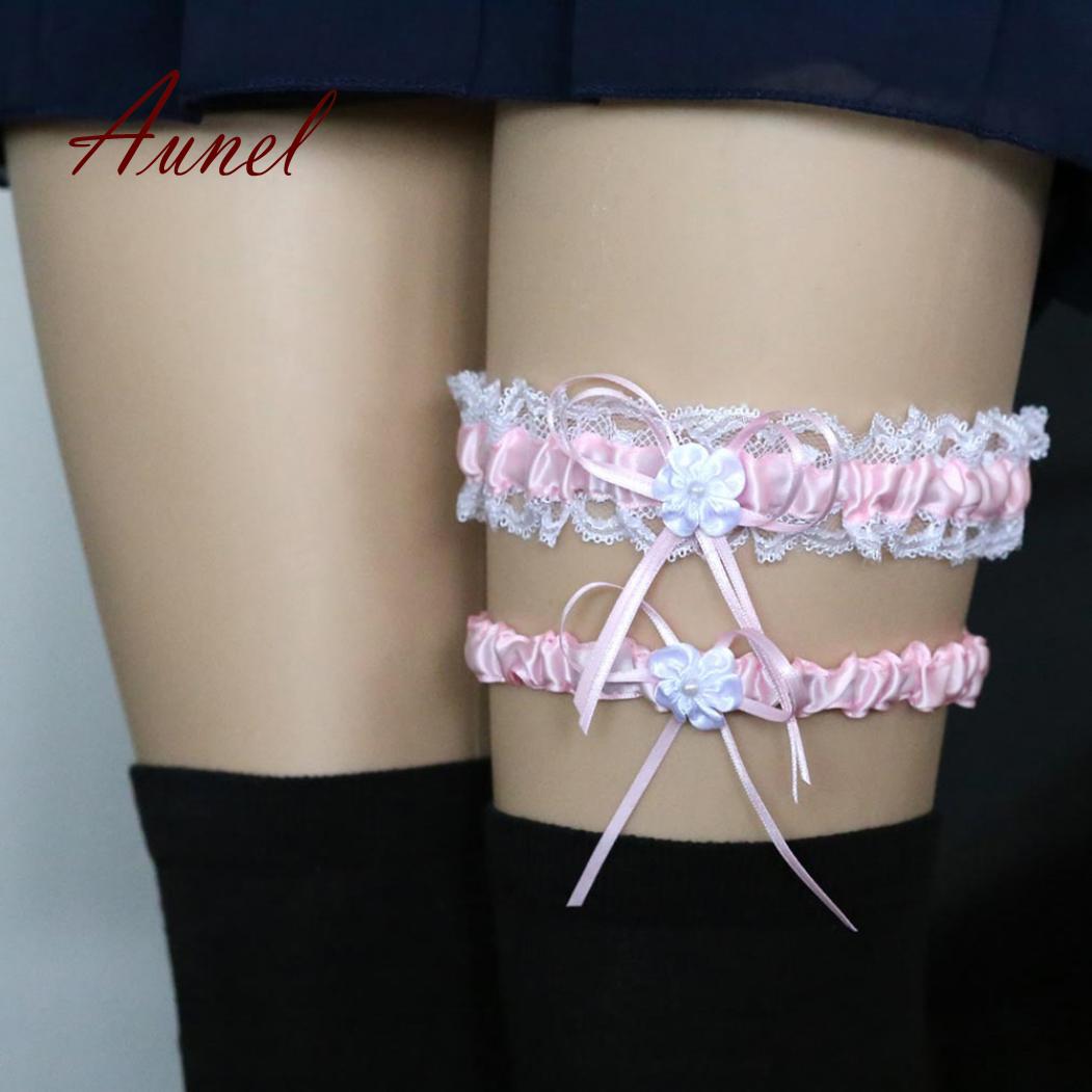 

Набор подвязок для женщин. 2 шт розовый