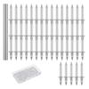 Double Head Nail Set with Convenient Sleeve Installation Tool Seamless Skirting Fastener Set Suitable for Baseboards