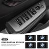 10 stk 3D Epoksy Rattdekor Klistremerke Bilstyling Interiør Dekaler For BMW E46 E85 E60 F10 E39 F30 E36 F20 E87 E90 E70 X3 X5