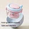 Portable Home Braces Cleaner Box Teeth Retainer Storage Box With Mirror Manual Rotary Dental Aligner Case For Travel Home Use