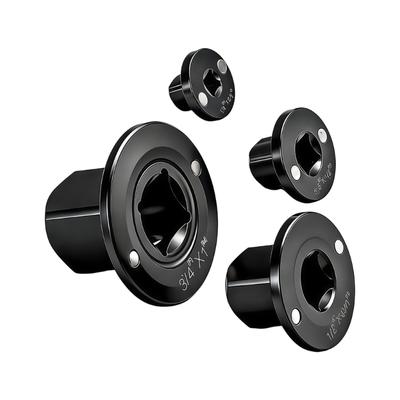 4Pcs Professional Socket Adapter Ratcheting Drive Socket Type Ratcheting Driver Adapter Heavy Duty Precise Machined Sleeve