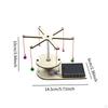 DIY Wooden Science Experiment Kits Assembling Solar Rotating Bell 3D Puzzle Handicraft