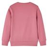 Children's Sweatshirt Velvet Patchwork Raspberry 92/104/116/128/140