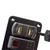 Convenient Combination CaravansPanel Switch Rockers Light Toggle LED Indicator Double USB Chargers with Fireproof Design
