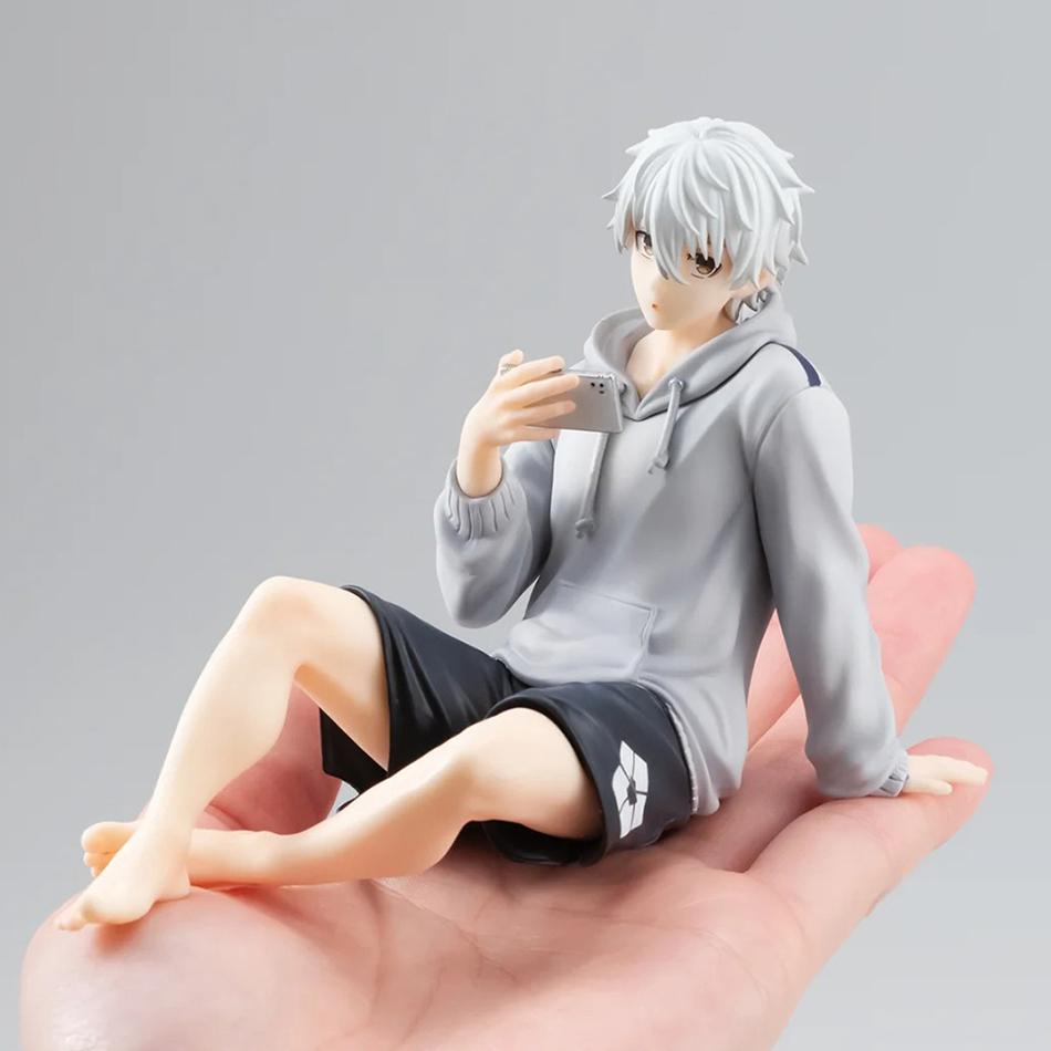 Anime Figure Nagi Seishiro Sitting Pose Action Cute Peripheral Table Decoration Collection Model Toys BLUE LOCK PVC Poseable Articulated Scale