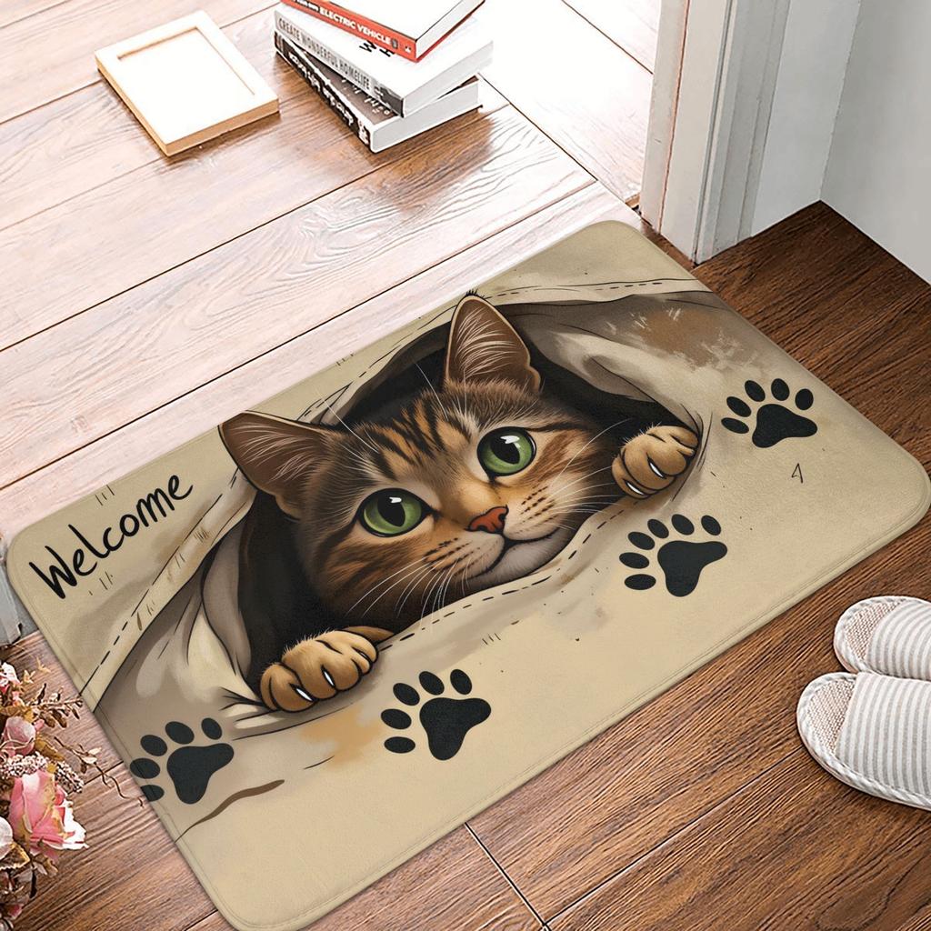 Funny Sardines In Tin Design Doormat Non-Slip Entrance Bath Kitchen Door Floor Mats  Garden Carpet Rug