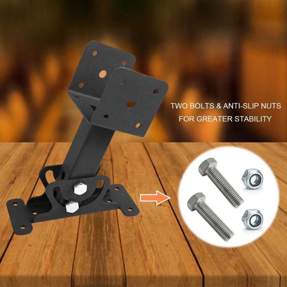 Adjustable Terrace Riser Beam Frame Kit Saddle Shaped Canopy Support Frame Roof Installation