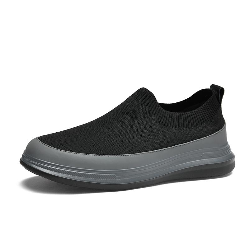 Prodyšné pánské tenisky Stylové pánské lehké boty pro volný čas Vysoce kvalitní pánské slip-on boty Outdoor Pánské Pohodlné ploché