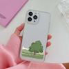 Cute Shopping Bear Phone Case For Iphone 14 13 12 11 Promax Mini Plus Xr Xs Max 7 8 Se 2022 Transparent Soft Silicone Cover
