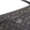 Used COACH Shoulder Bag F29960 Signature Canvas/leather Gray Black Casual