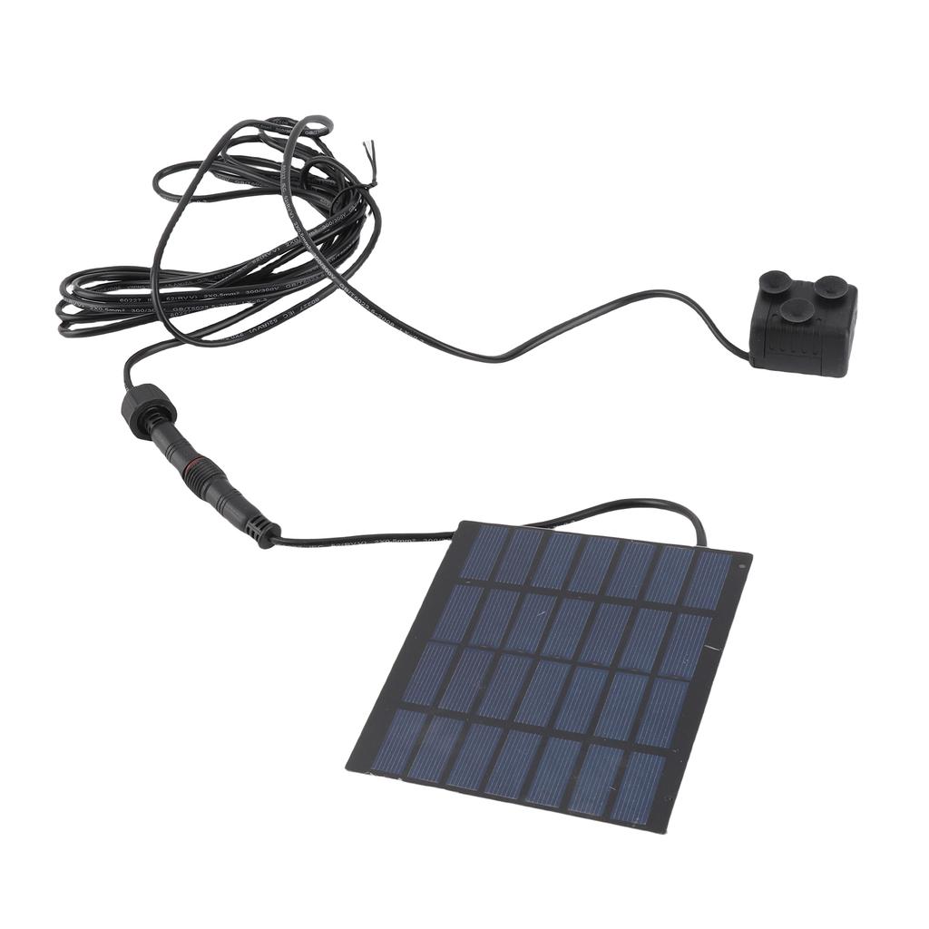 Mini Solar Fountain Pump Water Pump Power Panel Kit Solar Panel Water Pump for Garden Pool