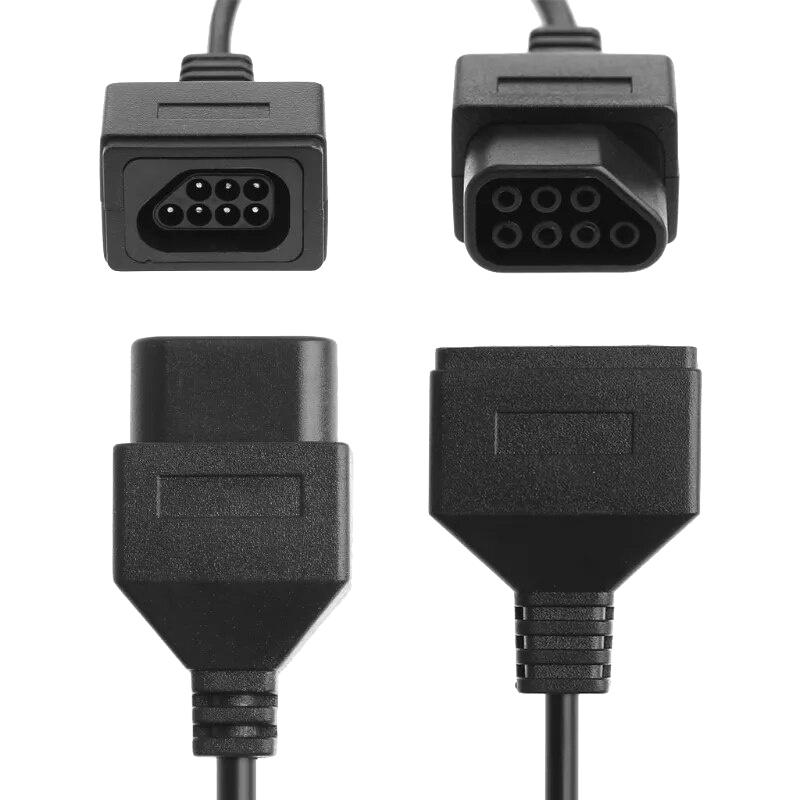 

Удлинитель Nes 7Pin Handle, красный, белый, для игровой консоли, удлинитель Nes для игрового контроллера Nes