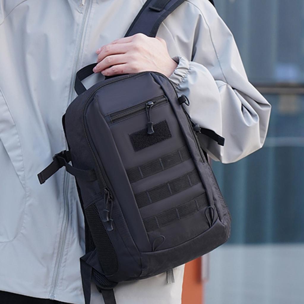 Schoolbag Tide Brand Function Large Capacity Backpack Men's Summer Outdoor Mountaineering Bag Travel Computer Backpack Women's Tooling Wind
