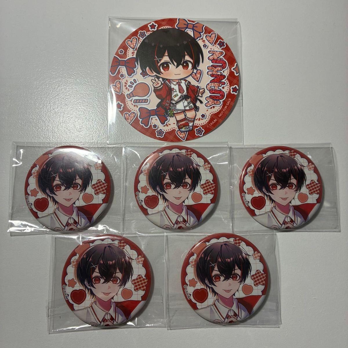 Used Colorful Peach Yuan-kun all over Japan! Karapichi Amusement Park Plan 5 random tin badges, 1 coaster, Hirakata Park Can be changed to 4 tin