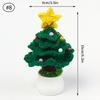 Wooden Christmas Tree Calendar Christmas Party Children's Gift Countdown Christmas Eve Gift Wooden Desktop Calendar Ornament