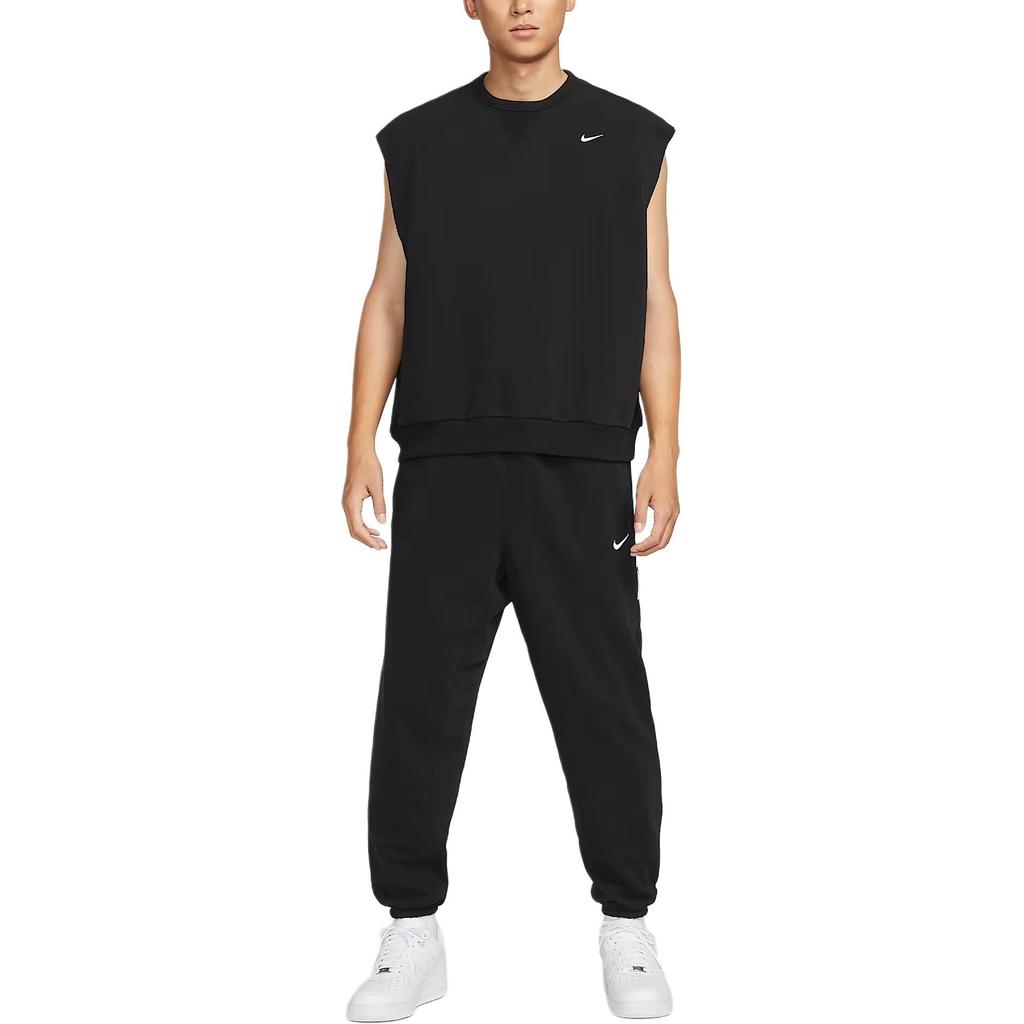 Nike Dri Fit Tank Tops Men's Black/Light Ivory White Crew Neck Moderate Other HJ4202-010