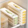 Food-Grade Dumpling Storage Box for Freezer - Keeps Dumplings and Wontons Fresh In Refrigerator or Freezer