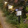 Solar LED Garden Lantern: Outdoor Decorative Courtyard Light for Lawn and Patio
