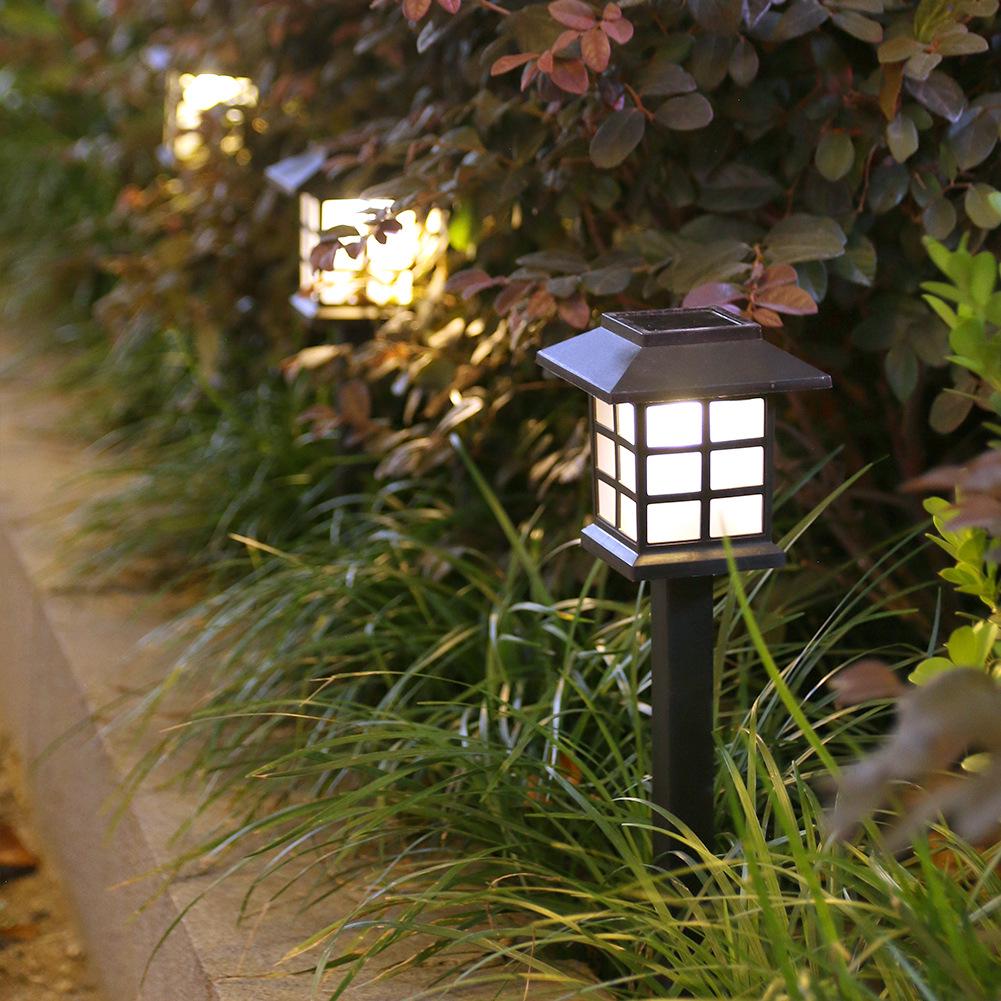 Solar LED Garden Lantern: Outdoor Decorative Courtyard Light for Lawn and Patio
