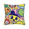 Cartoon T-Tamagotchi Pillowcase Product Printed Cushion Cover Decoration  Throw Pillow Case Cover Home Multiple Sizes