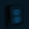 Waterproof Switch Label Sticker Clear Transparent Self-Adhesive Light Switch Panel Decals for Holiday House Rental Decor