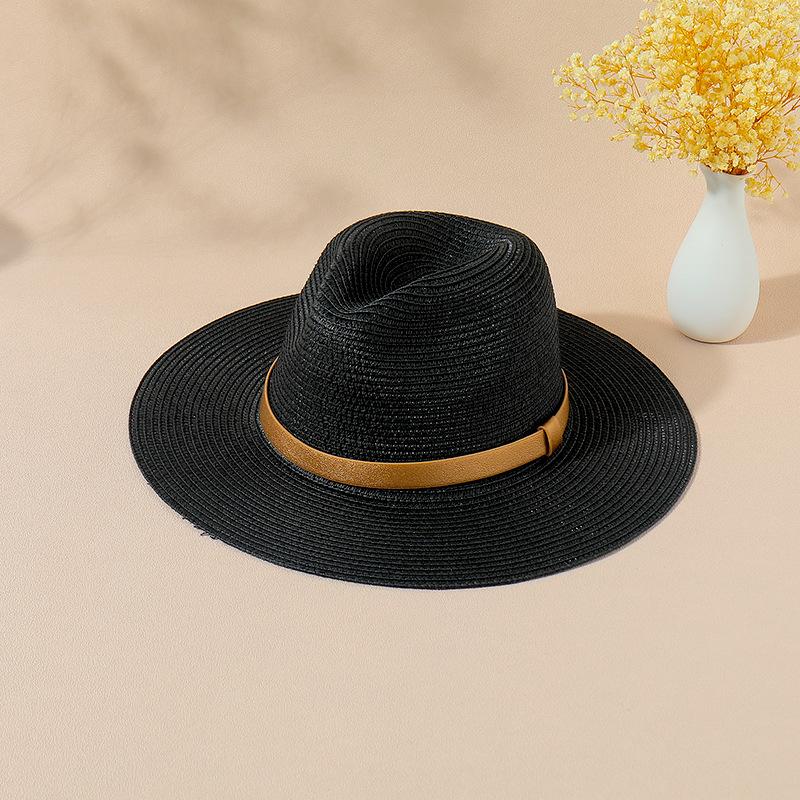 

Новая шляпа-цилиндр в повседневном стиле, летняя, с защитой от солнца, защитой от УФ-лучей, женская дорожная шляпа-цилиндр