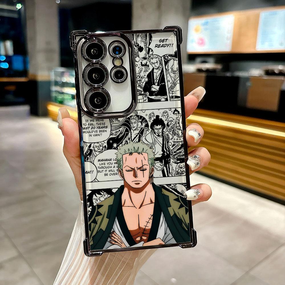 Anime O-One Pieces Shanks Coque For Galaxy S26 Ultra Phone Case For Samsung S26 S25 S24 S23 S21 Ultra S20 FE S25 Plus Soft Cover