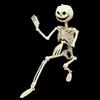 Halloween Poseable ადამიანის ჩონჩხი სრული ზომით Props Party Decor