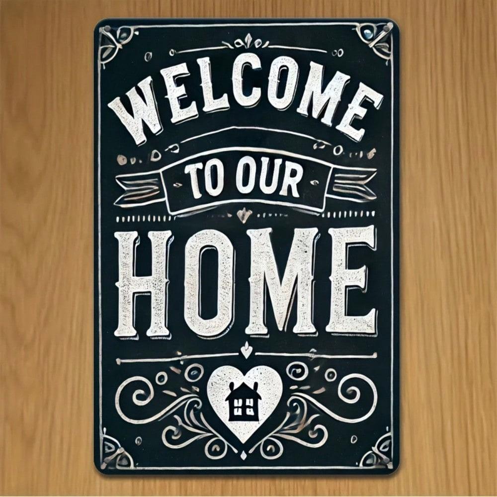 Retro Metal Paintings, Furniture, Living Room Decoration 20x30cm