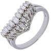 Ring Pt900Platinum/diamond #6.2(US Size) 6.2g Women Used