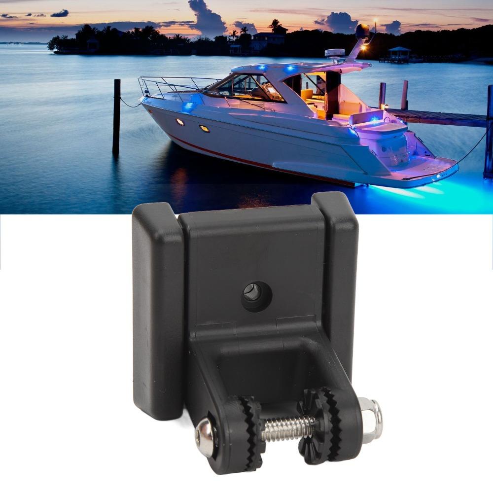 Rugged 7400931 Transducer Bracket Black ABS Transducer Mount Kit Mounting Hardware Kit Boat