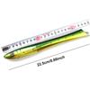 Portable Fish Shaped Fishing Rod Reel Combo Mini Pocket Pen Telescopic Travel Fishing Rod Gifts for Men