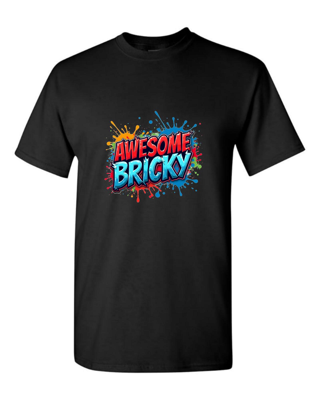 Awesome Bricky Bricklayers Novelty T Shirt Funny Christmas Or Birthday Gift Idea S