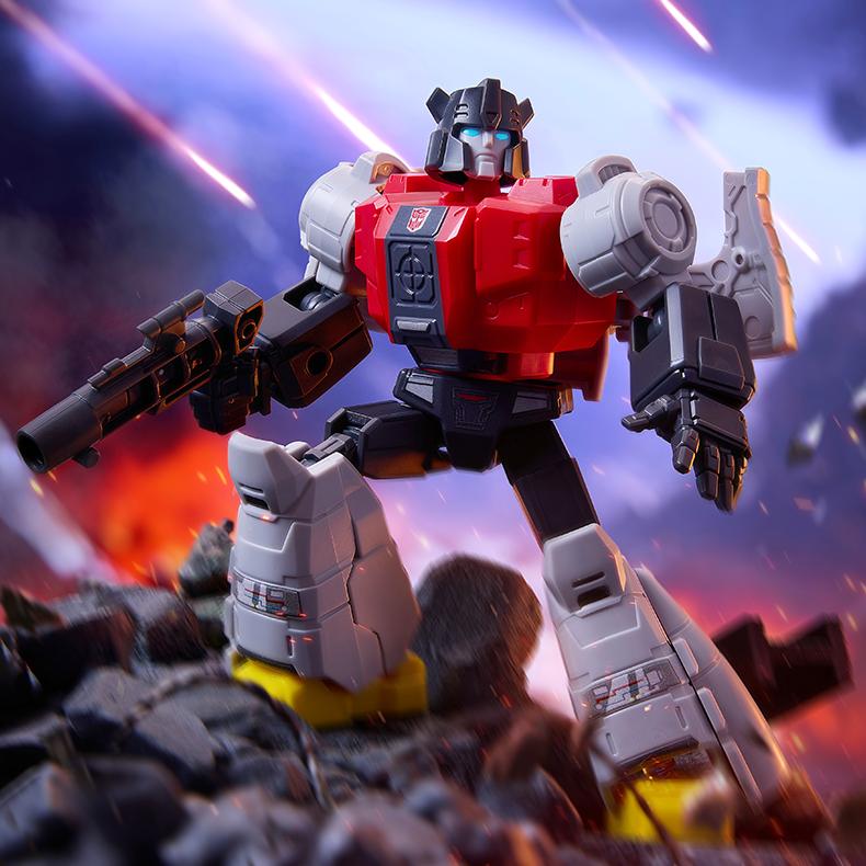 Latest Blokees Transforming Toys Galaxy Version Vol.8 Action Figurine Optimus Prime Unicron Anime Figures Collection Model Kids Gifts