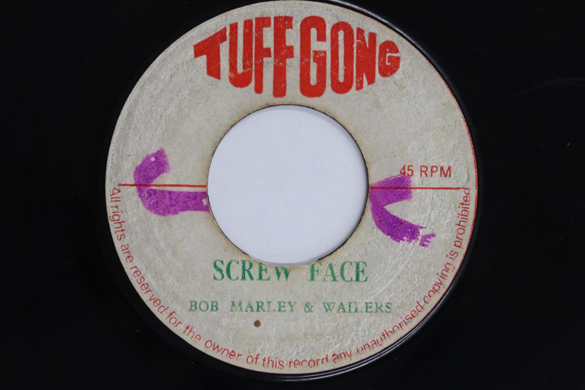 

7inch Record BOB MARLEY & THE WAILERS - Screw Face / Face Man NONE TUFF GONG 1971 Jamaica Reggae, Ska & Dub Used